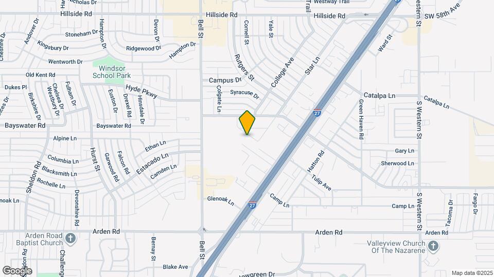 6710 Pepperdine Dr Map and Location Details