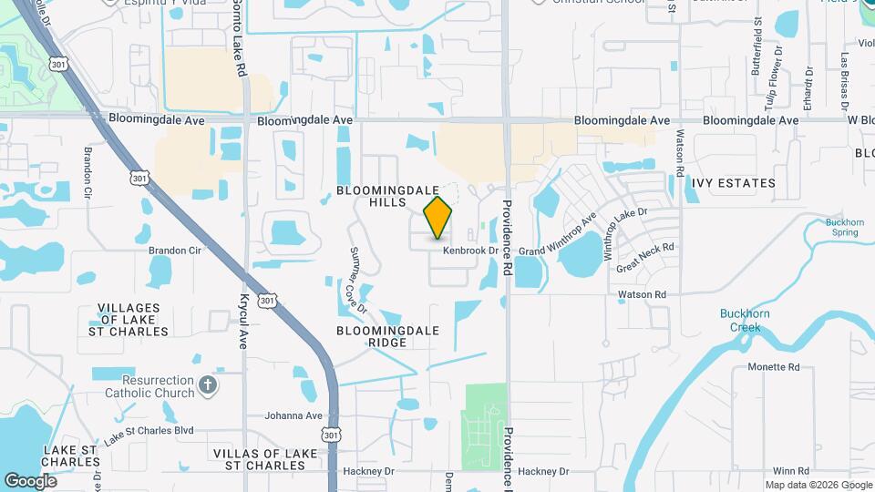 10914 Kenbrook Dr Mapa y Detalles de la Ubicación