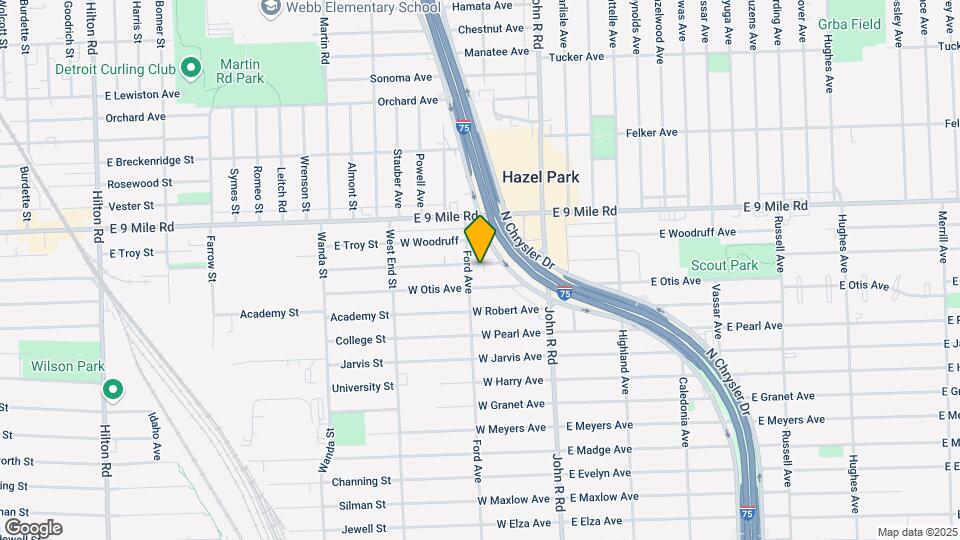 257 W Goulson Ave Map and Location Details