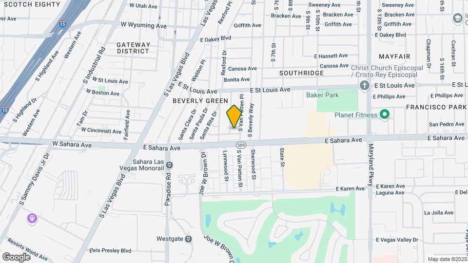 555 San Pablo Dr Map and Location Details