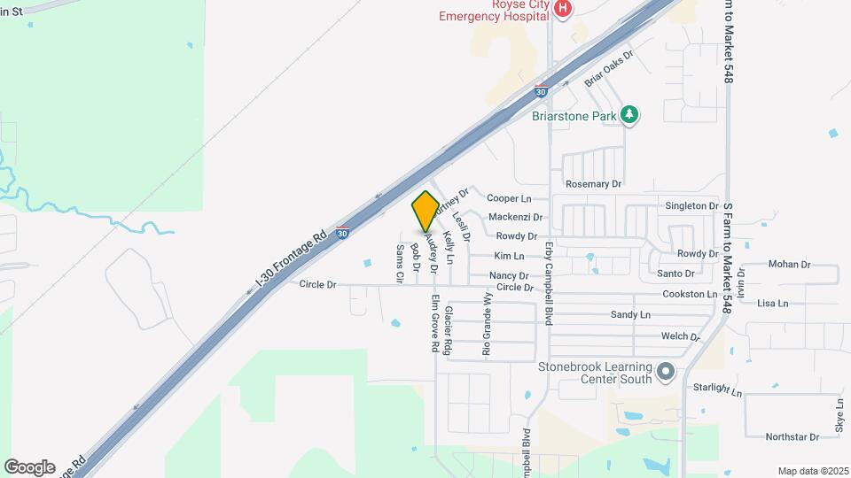 1517 Audrey Dr Mapa y Detalles de la Ubicación