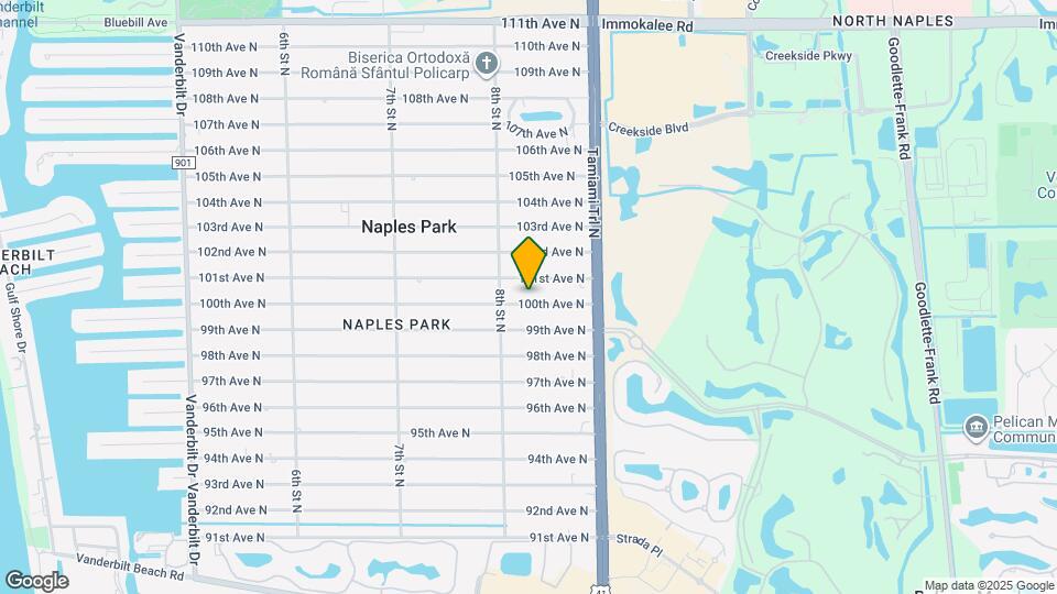 827 100th Ave N Map and Location Details