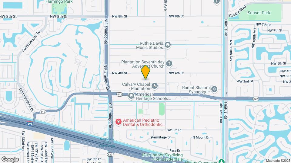 11911 NW 2nd St Map and Location Details