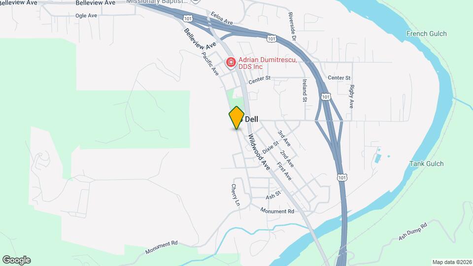 634 Pacific Ave Map and Location Details