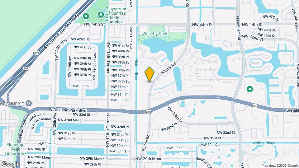 3588 NW 111th Ave Map and Location Details