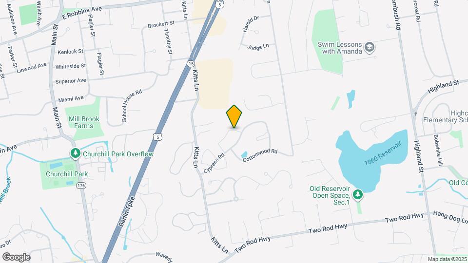 422 Cypress Rd Map and Location Details