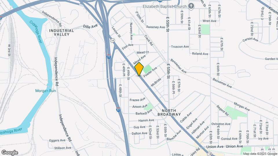 5058 Broadway Ave Mapa y Detalles de la Ubicación