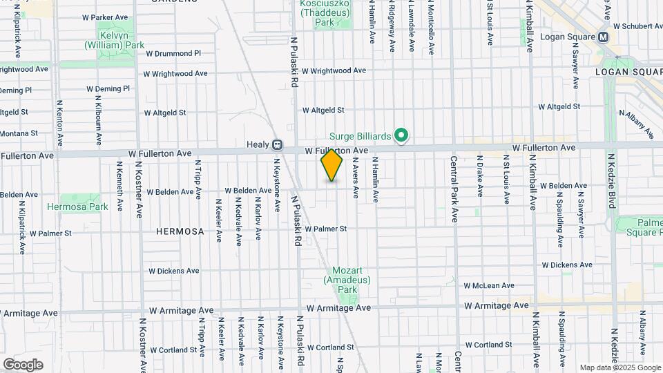 2300 N Springfield Ave, Unit 2 Map and Location Details