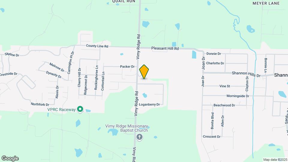 12124 Loganberry Dr Map and Location Details