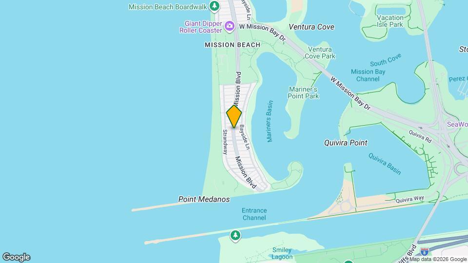 2829 Mission Blvd Map and Location Details