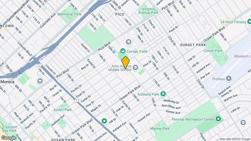 2326 16th St Map and Location Details