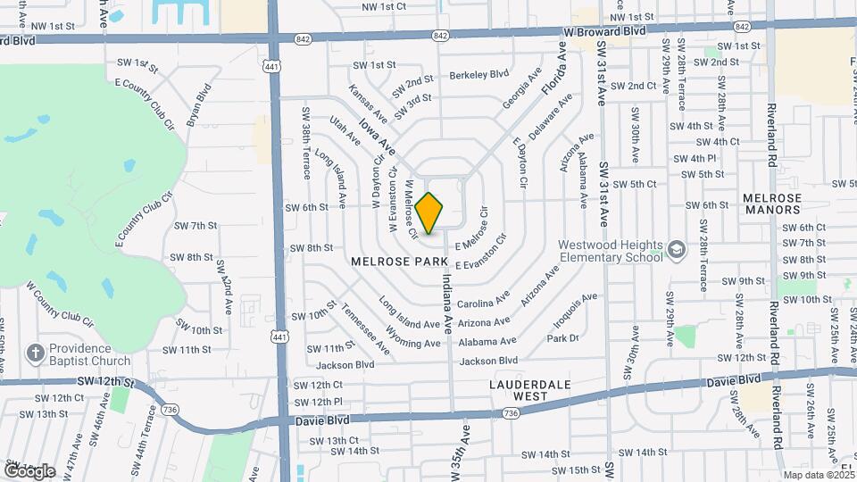 664 W Melrose Cir Map and Location Details