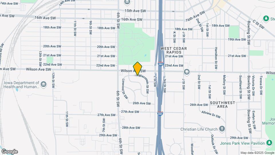2400 Wisconsin St SW Map and Location Details