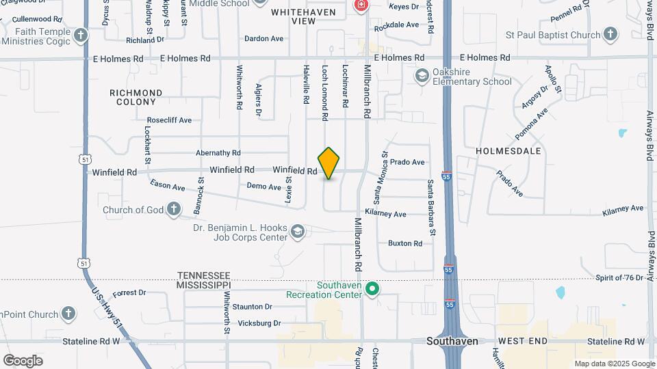 5442 Loch Lomond Rd Map and Location Details