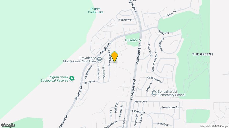 975 Manteca Dr Map and Location Details