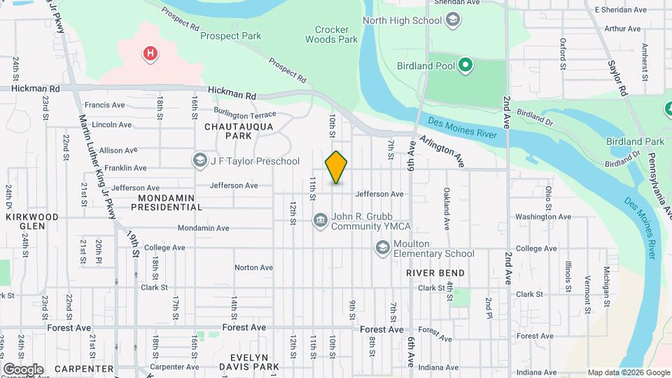 1803 10th St Mapa y Detalles de la Ubicación