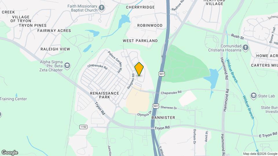 1121 Consortium Dr., Unit #113 Map and Location Details