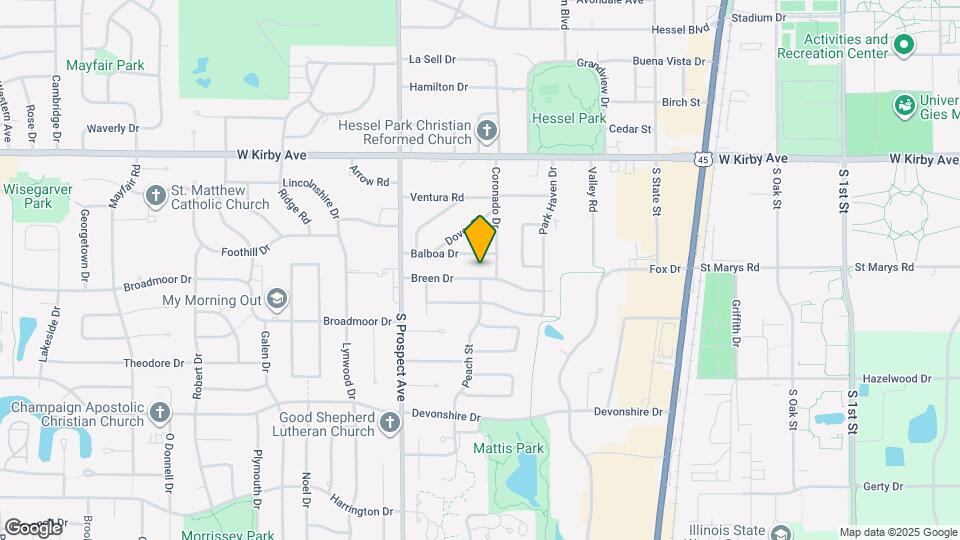 706 Breen Dr Map and Location Details