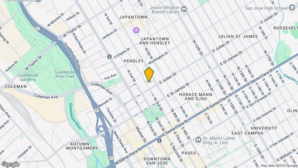 322 N 3rd St Map and Location Details