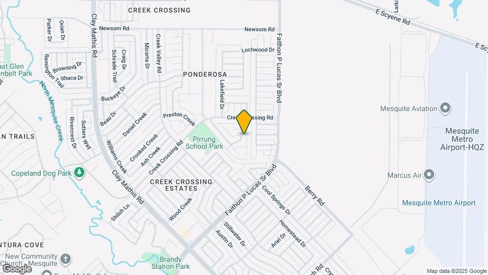 1300 Greenfield Dr Map and Location Details