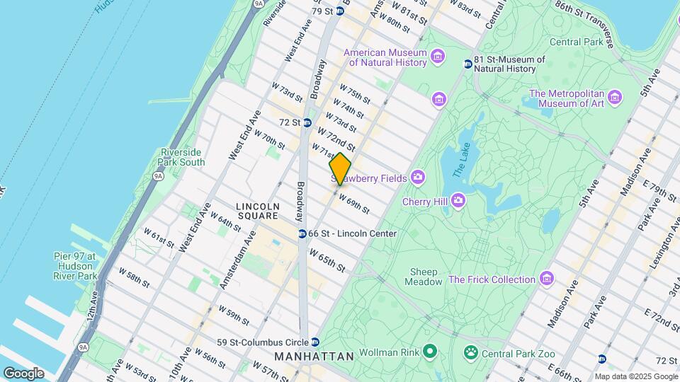 201 Columbus Ave Mapa y Detalles de la Ubicación