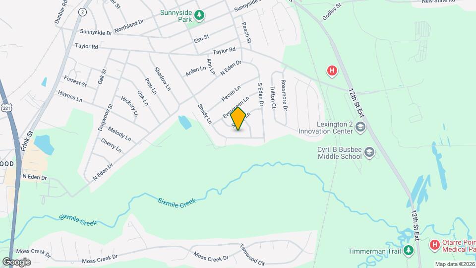 511 Shady Ln Map and Location Details