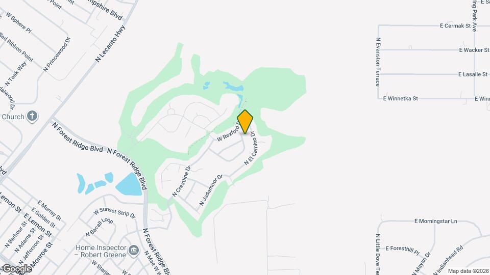 174 W Romany Loop Map and Location Details