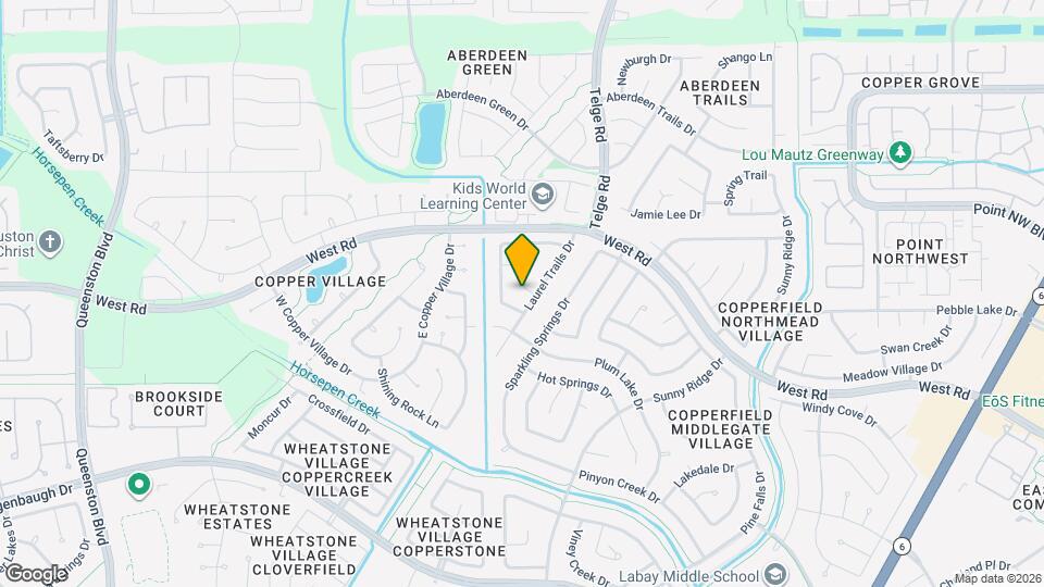 1911 Deaf Smith Dr Mapa y Detalles de la Ubicación