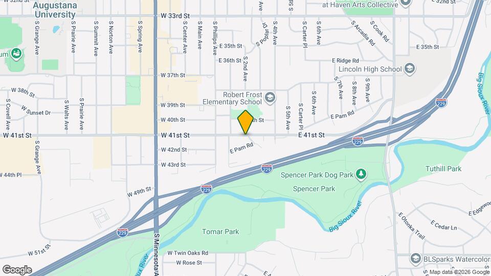 3301 S 2nd Ave Map and Location Details