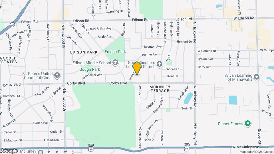 Corby Homes Map and Location Details