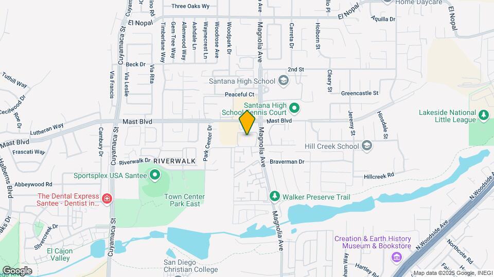 10170 Palm Glen Dr Map and Location Details