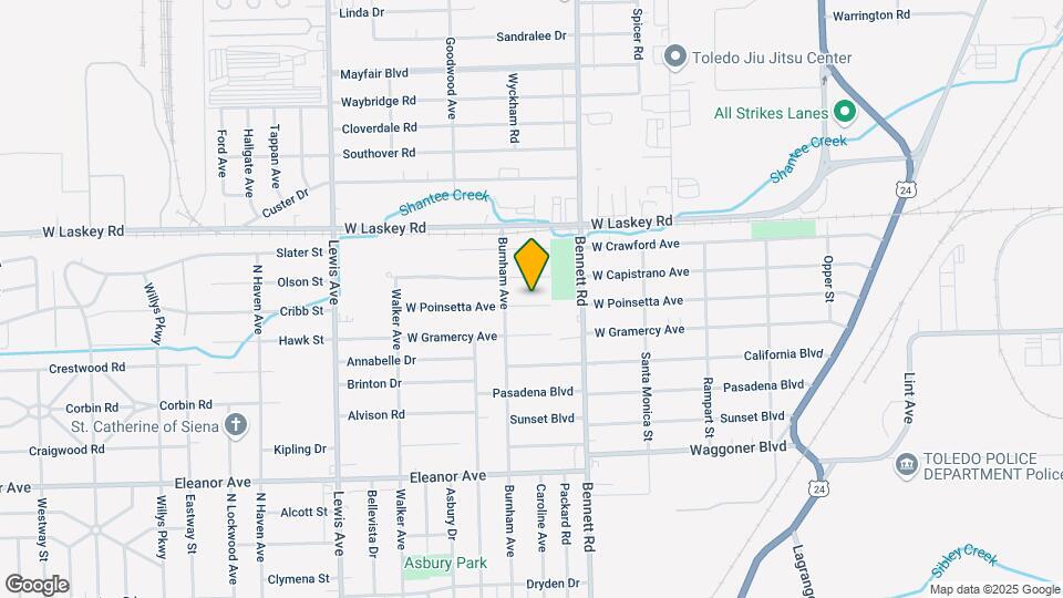 1618 Wayne St Map and Location Details