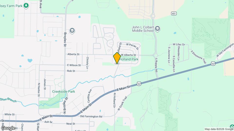 1481 S Holland Dr Map and Location Details