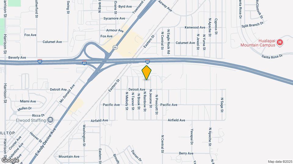 3148 N Rainbow St Map and Location Details