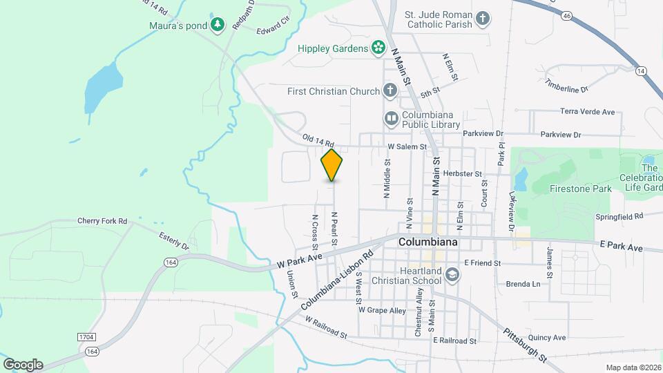 133 N Pearl St Map and Location Details