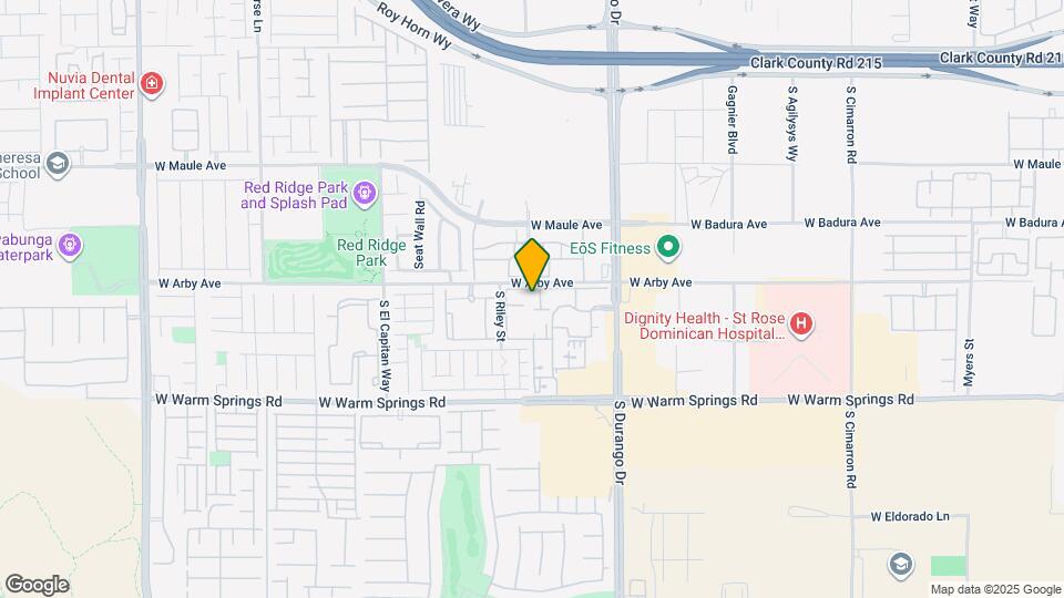 7123 S Durango Dr Map and Location Details