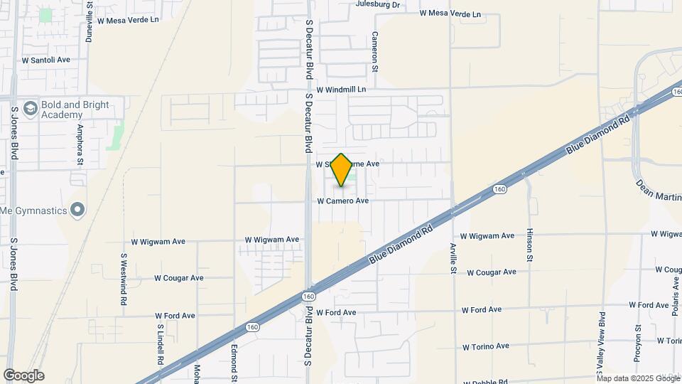 8383 Golden Amber St Map and Location Details