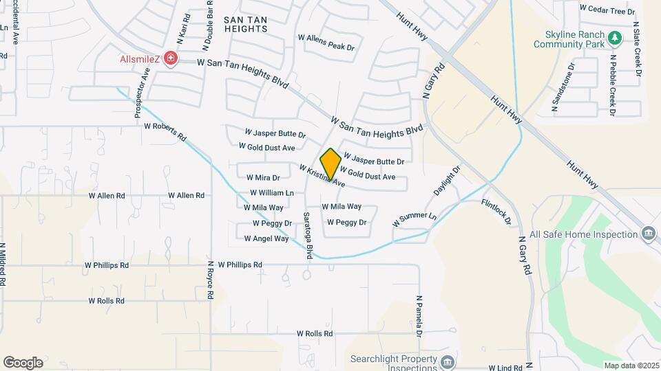 2391 W Kristina Ave Mapa y Detalles de la Ubicación