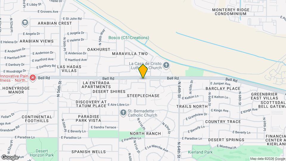 6126 E Juniper Ave Map and Location Details