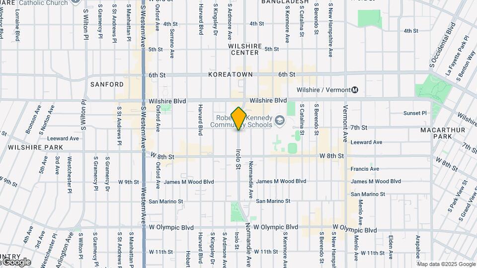 702 Irolo St Map and Location Details