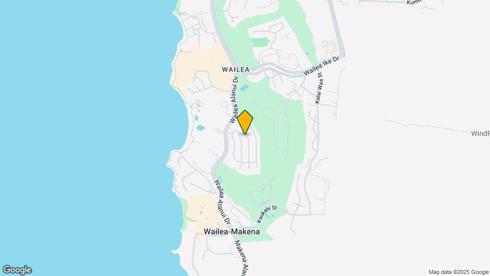 Ho'olei Mapa y Detalles de la Ubicación