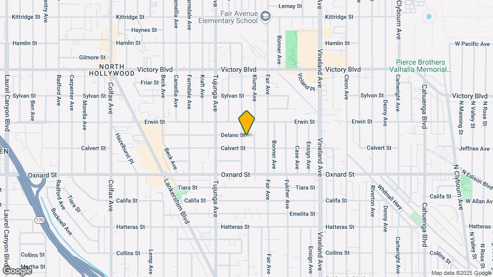 11252 Delano St Map and Location Details