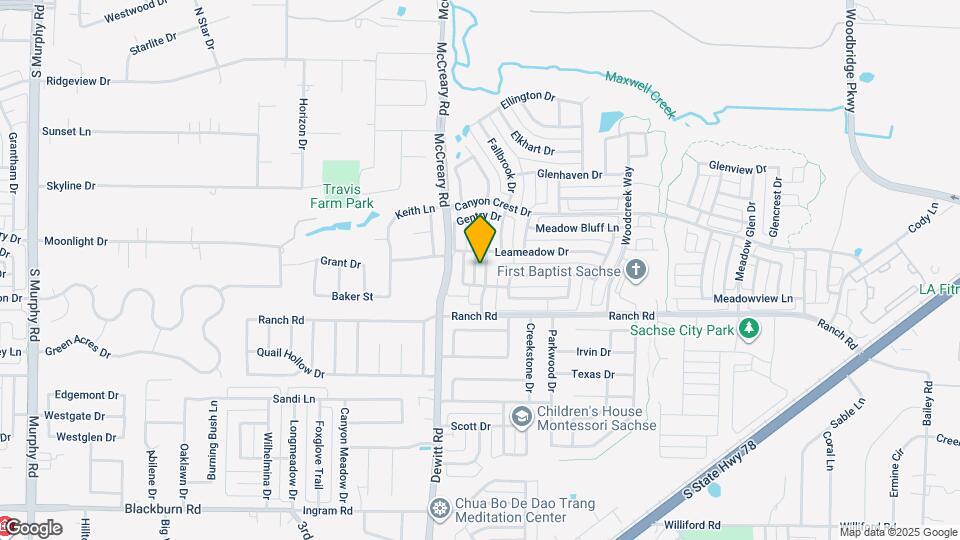 7611 Ridgebluff Ln Map and Location Details