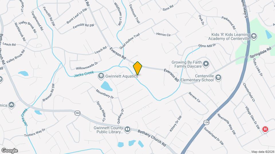 3660 Garnet Way Map and Location Details