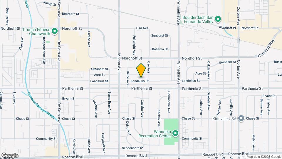 20335 Londelius St Map and Location Details