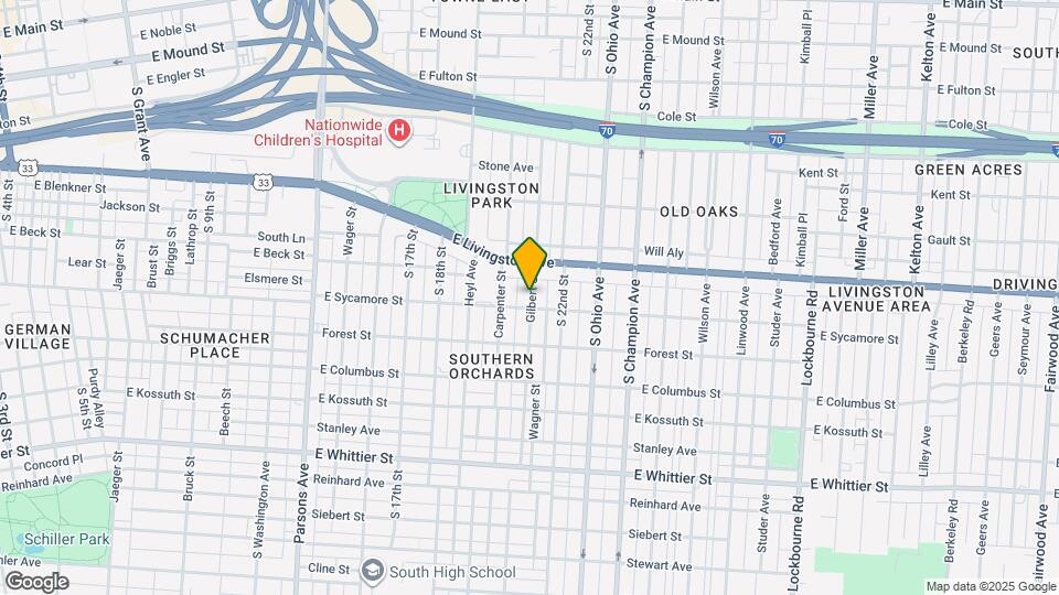 785 Gilbert St Map and Location Details