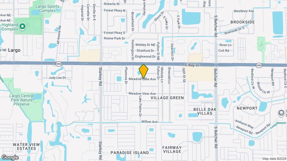 3022 Meadow Lake Ave Map and Location Details