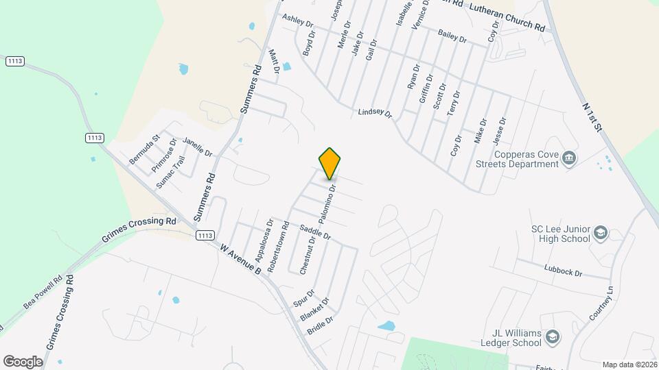 302 Bronc Dr Map and Location Details