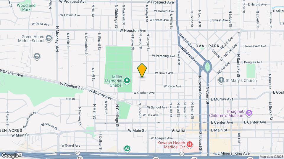 706 N Jacob St Map and Location Details