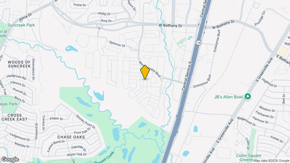 1014 Marian Dr Mapa y Detalles de la Ubicación